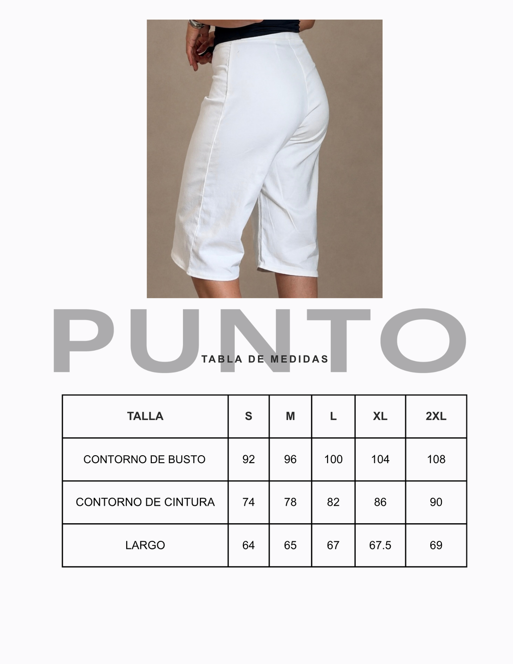 Patrón digital Pantalones Capri